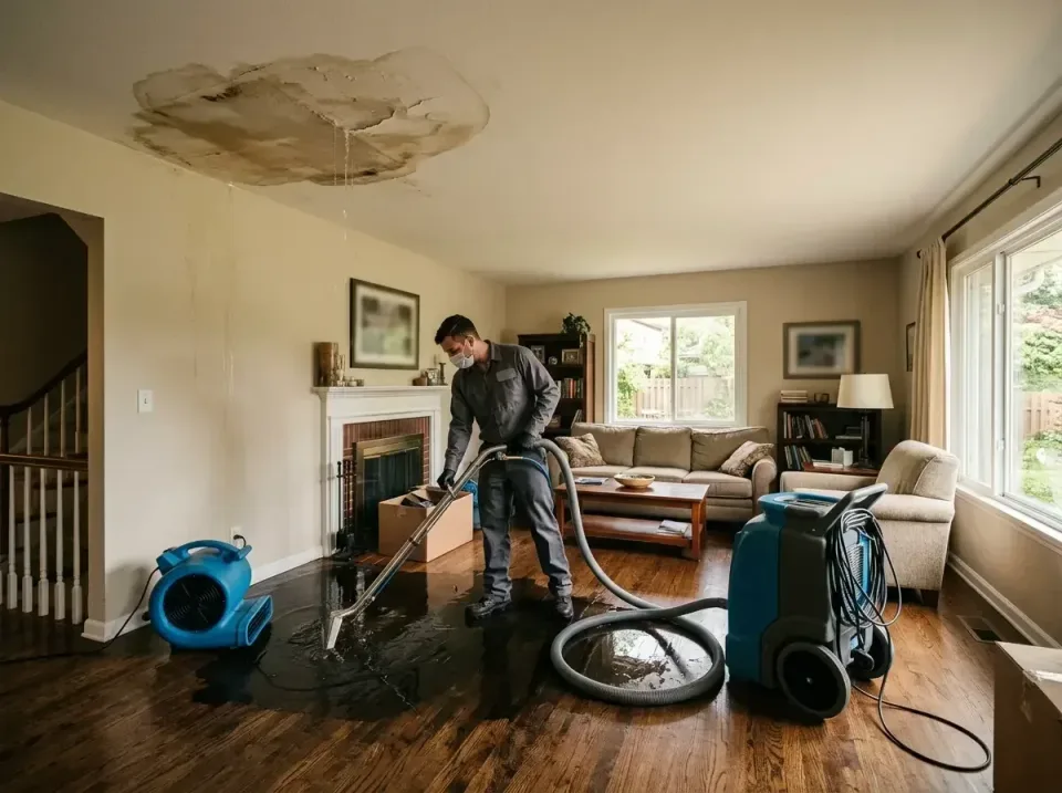 attic-pipe-burst-ceiling-drip-008 — frequently asked questions, Water Damage Restoration & Carpet Care in Carlyss, LA
